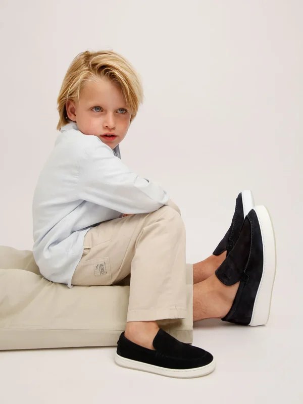 Online Jiro Mio JR Kids Loafers