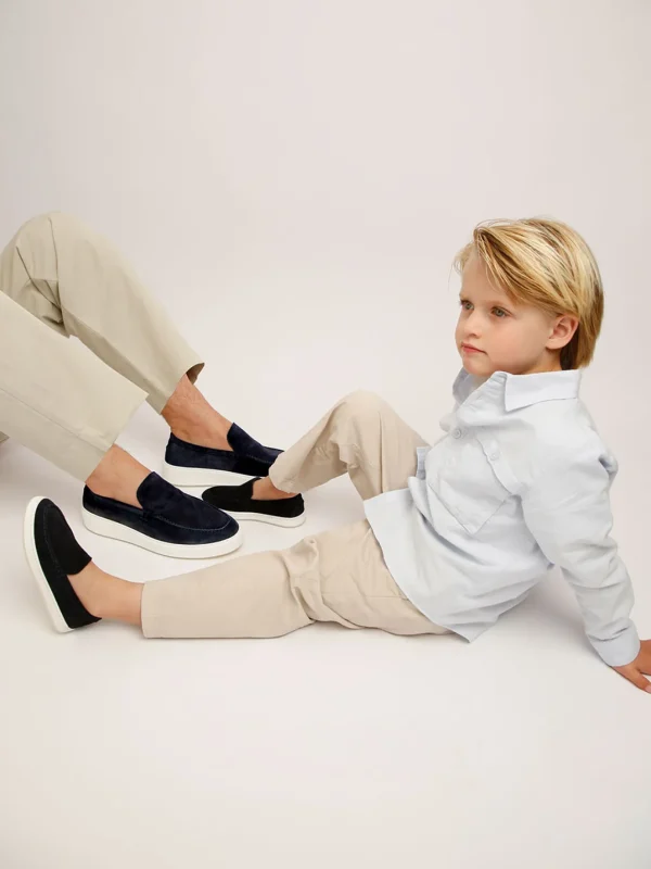 Online Jiro Mio JR Kids Loafers