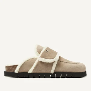 Outlet Teddy Fur Women Slip-On