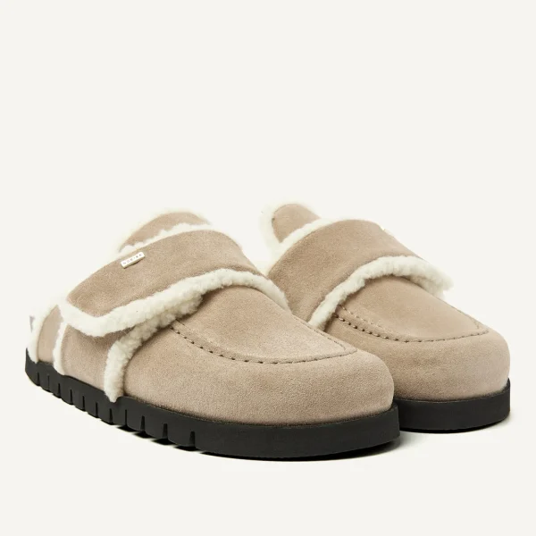 Outlet Teddy Fur Women Slip-On